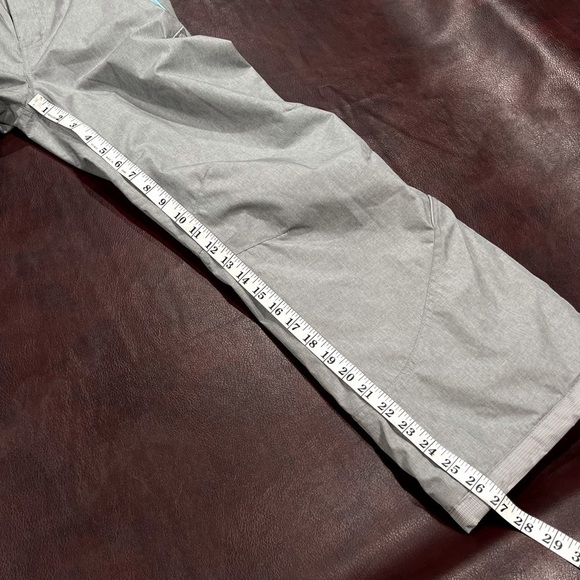 Gerry Girls Gray and Turquoise Insulated Snow Ski Pants w/Suspenders -Sz L 14/16 - Picture 4 of 15